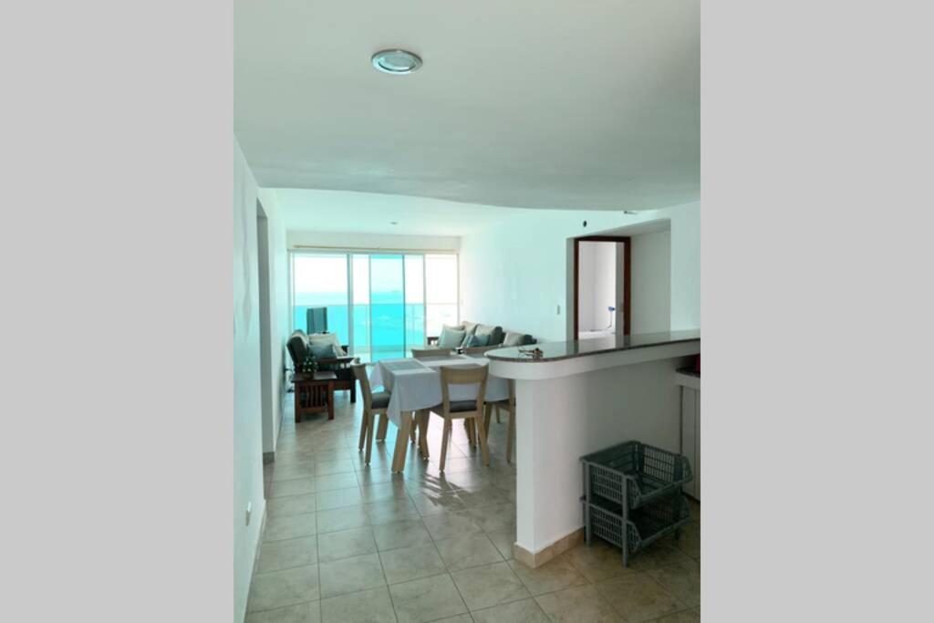 Ferienwohnung Dpto. Privado Frente Al Mar Con Vista Espectacular Salinas  Exterior foto